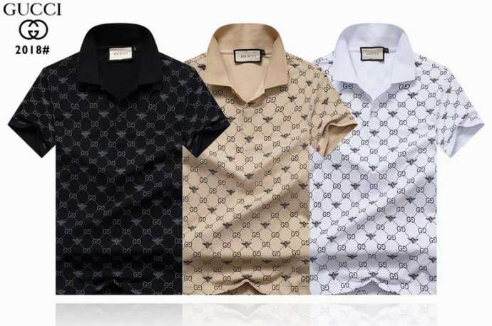 Picture of Gucci Polo Shirt Short _SKUGuccim-3xl25wn7820265